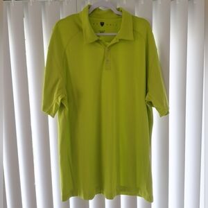 Nike Golf Fit Dry Neon Green Polo Shirt